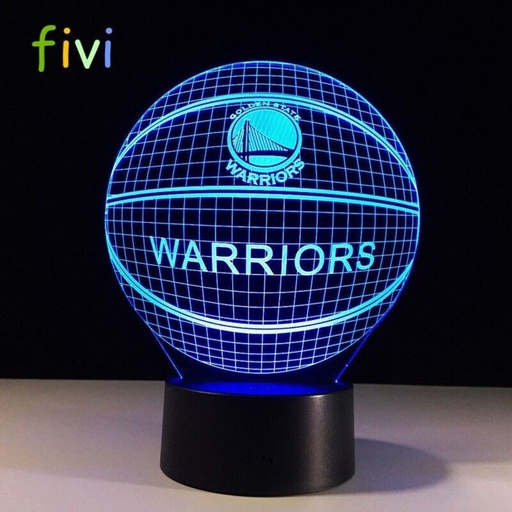 3D Illusion Platform Night Lighting Touch Botton 7 Color Change Decor LED Lamp